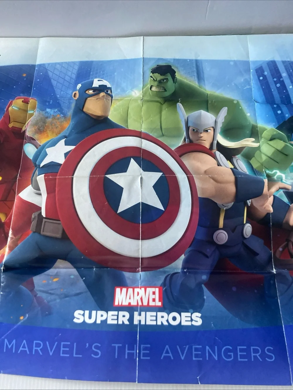 Disney Infitity Marvel Super Heroes Poster